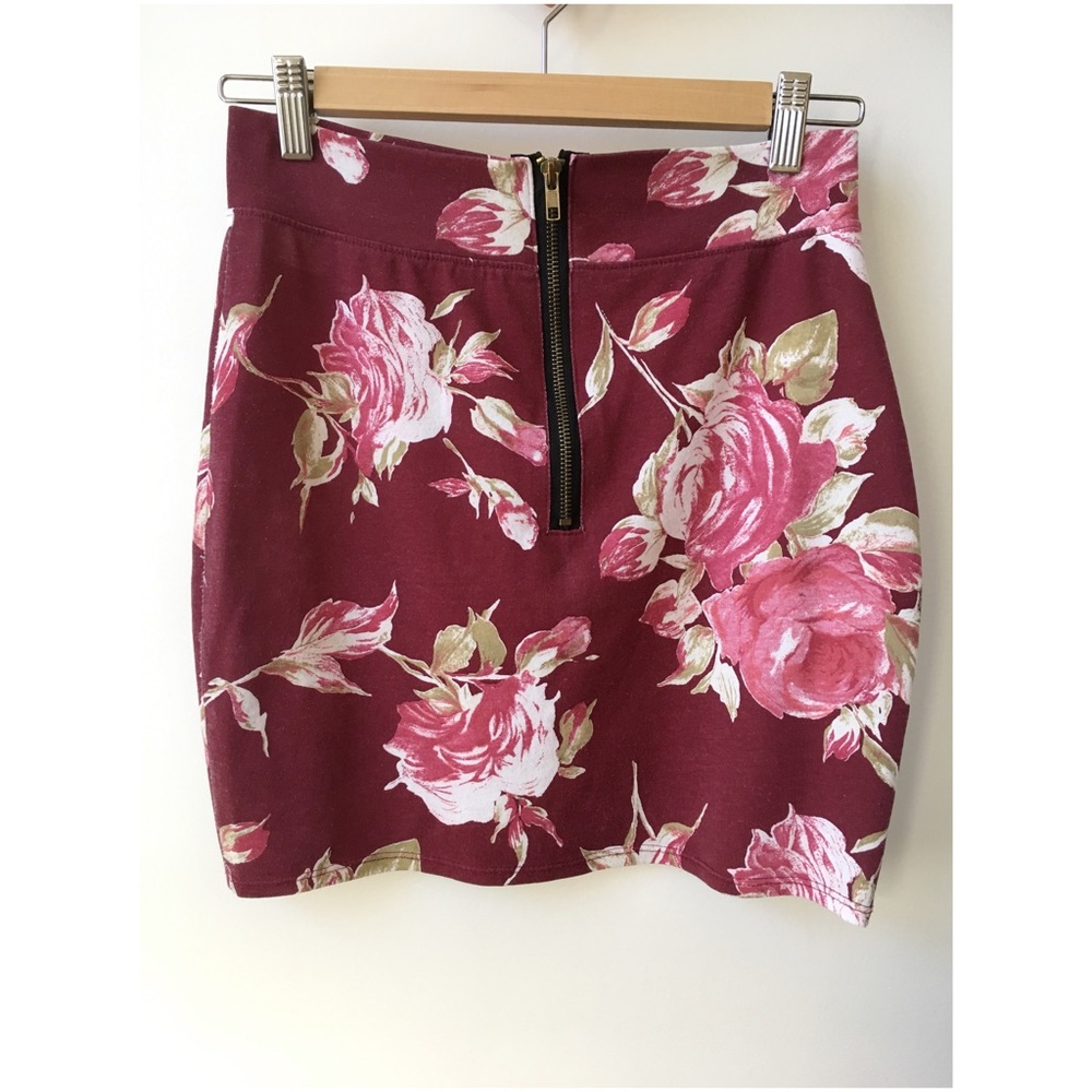 UO Mini Skirt with Zipper Front